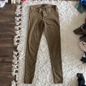 Flying Monkey Olive Skinny Jeans